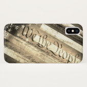 Wij, de  Amerikaanse vlag van het volk Case-Mate iPhone Case (Achterkant (horizontaal))