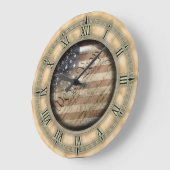 Wij, de  Amerikaanse vlagwandklok Grote Klok (Hoek)