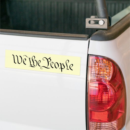 Wij, de Bumpersticker van het volk 2 (Op Truck)