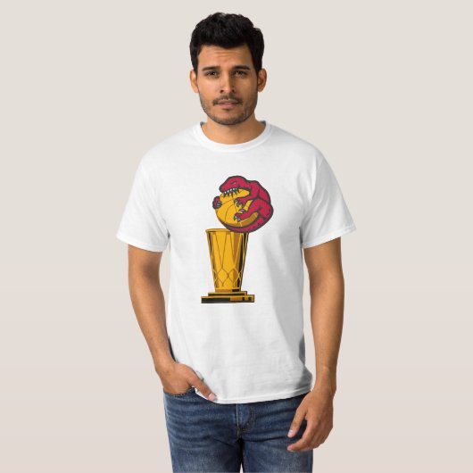 WIJ DE CHAMPS - RAPTORS 2019 CHAMPIES T-SHIRT (Voorkant volledig)