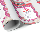 Wij De Domme Ganzen 250ste Grappige Viering Cadeaupapier (Rol Hoek)