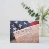 Wij de Grondwet van het volk Briefkaart (Staand voorkant)