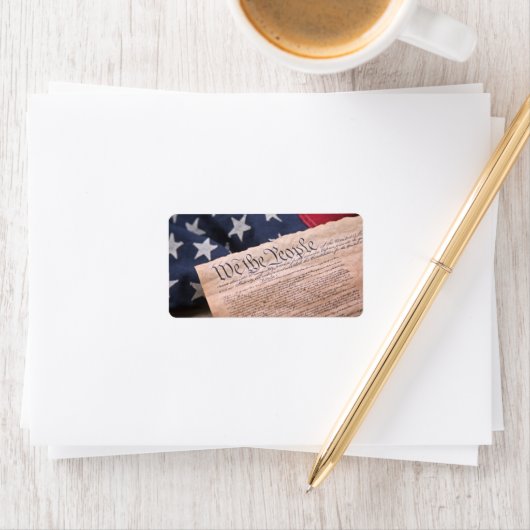 Wij de Grondwet van het volk Etiket (Insitu)