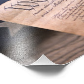 Wij de Grondwet van het volk Foto Afdruk (Hoek)