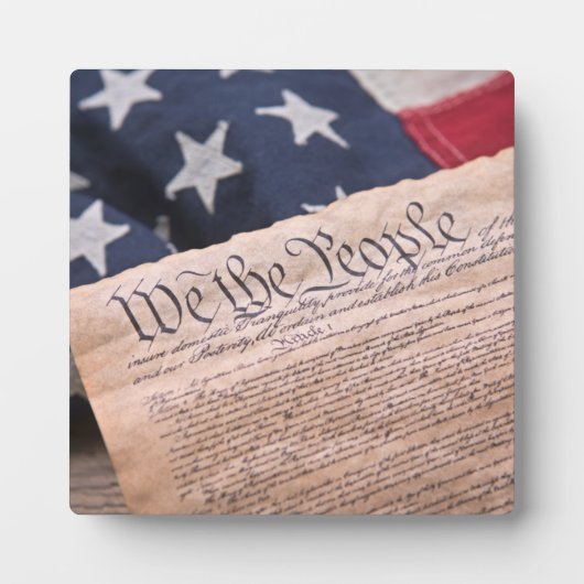 Wij de Grondwet van het volk Fotoplaat (Voorkant)