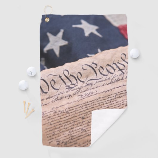 Wij de Grondwet van het volk Golfhanddoek (Insitu)