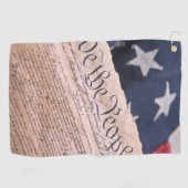 Wij de Grondwet van het volk Golfhanddoek (Horizontaal)