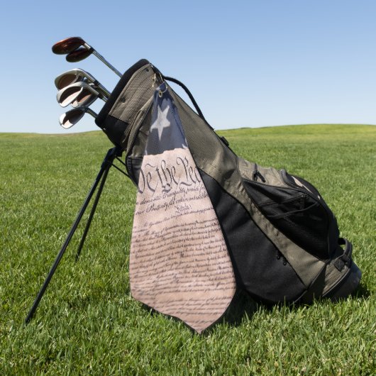 Wij de Grondwet van het volk Golfhanddoek (Groen)