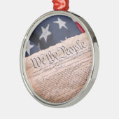 Wij de Grondwet van het volk Metalen Ornament (Links)