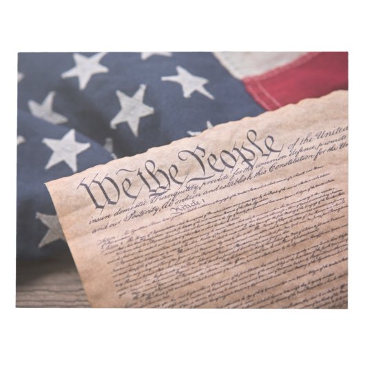 Wij de Grondwet van het volk Notitieblok (Voorkant)