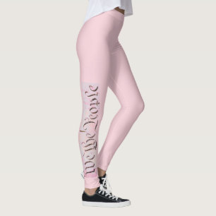 Wij, de grondwet van het volk, roze verzet leggings