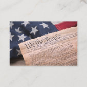 Wij de Grondwet van het volk Visitekaartje (Achterkant)