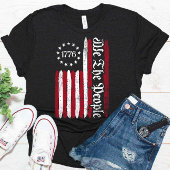 Wij de mensen 1776 Betsy Ross vlag op 4 juli T-shirt