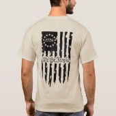 Wij de mensen 1776 t-shirt (Achterkant)