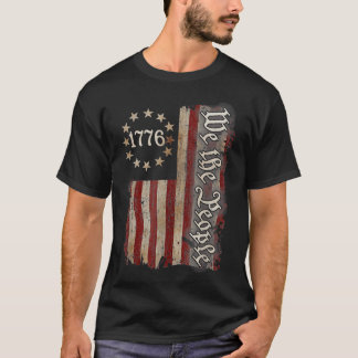 Wij, de mensen-Amerikaanse geschiedenis 1776 voor  T-shirt