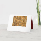 Wij, de mensen-Amerikaanse grondwet Bedankkaart (Achterkant)