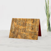 Wij, de mensen-Amerikaanse grondwet Bedankkaart (Voorkant)