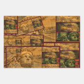 Wij, de mensen-Amerikaanse grondwet Inpakpapier Vel (Voorkant)