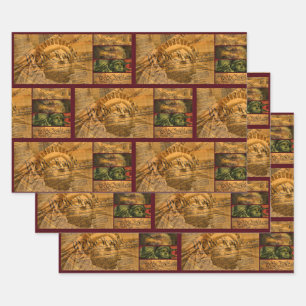 Wij, de mensen-Amerikaanse grondwet Inpakpapier Vel