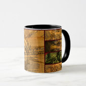 Wij, de mensen-Amerikaanse grondwet Mok (Voorkant rechts)