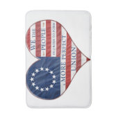 Wij, de mensen-Amerikaanse vlag Badmat (Voorkant Verticaal)