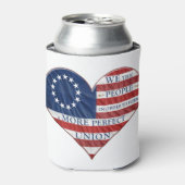 Wij, de mensen-Amerikaanse vlag Blikjeskoeler (Blikje Voorkant)