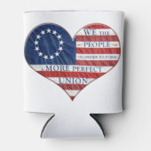 Wij, de mensen-Amerikaanse vlag Blikjeskoeler (Voorkant)