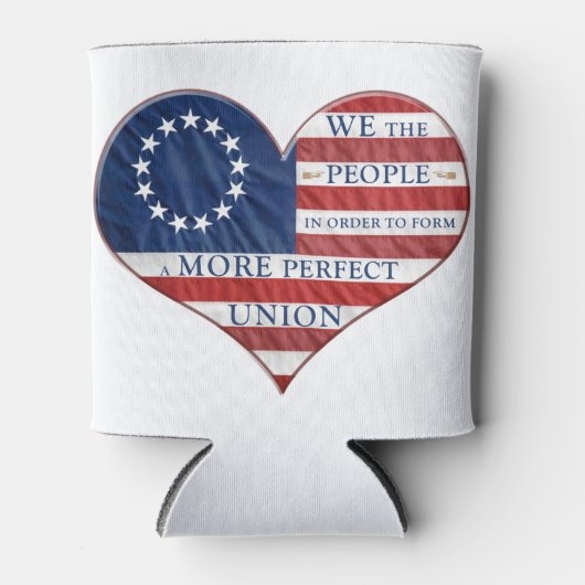 Wij, de mensen-Amerikaanse vlag Blikjeskoeler (Voorkant)