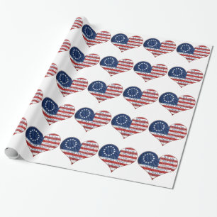 Wij, de mensen-Amerikaanse vlag Cadeaupapier