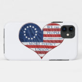 Wij, de mensen-Amerikaanse vlag Case-Mate iPhone Case (Achterkant (horizontaal))