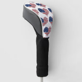 Wij, de mensen-Amerikaanse vlag Golfheadcover (Schuin)