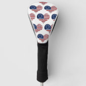 Wij, de mensen-Amerikaanse vlag Golfheadcover (Voorkant)