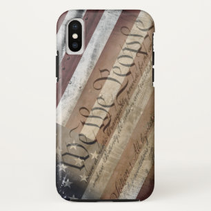 Wij de mensen Amerikaanse vlag  kijken Case-Mate iPhone Case