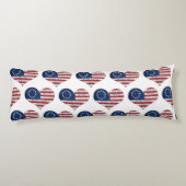 Wij, de mensen-Amerikaanse vlag Lichaamskussen (Achterkant)