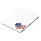 Wij, de mensen-Amerikaanse vlag Notitieblok (Linkerzijde)