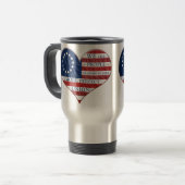 Wij, de mensen-Amerikaanse vlag Reisbeker (Voorkant links)