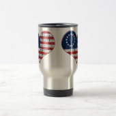 Wij, de mensen-Amerikaanse vlag Reisbeker (Center)