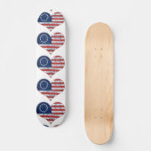 Wij, de mensen-Amerikaanse vlag Skateboard (Voorkant)