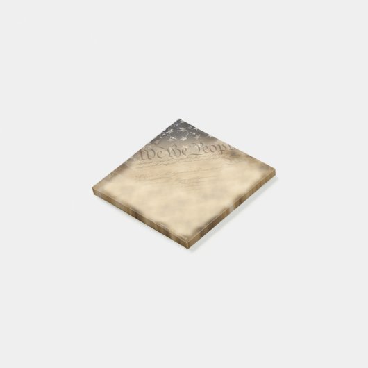 Wij, de mensen-Amerikaanse vlag stijl Post-it® Notes (Schuin)