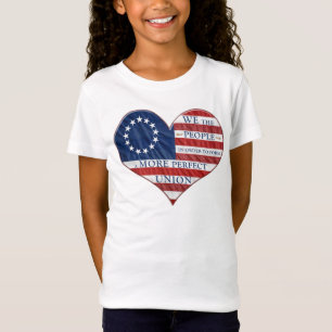 Wij, de mensen-Amerikaanse vlag T-shirt