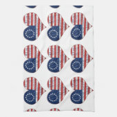 Wij, de mensen-Amerikaanse vlag Theedoek (Verticaal)