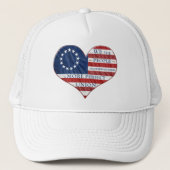 Wij, de mensen-Amerikaanse vlag Trucker Pet (Voorkant)
