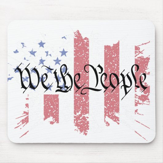 Wij, de mensen-Amerikaanse vredesvlag Muismat (Voorkant)