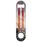 Wij, de mensen  Betsy Ross Amerikaanse vlag Speed Flessenopener (Voorkant)