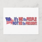 Wij-De-Mensen Briefkaart (Voorkant)