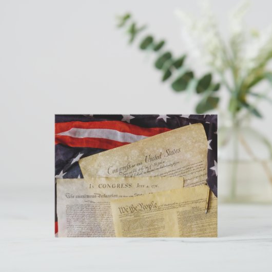 Wij, de mensen briefkaart (Staand voorkant)