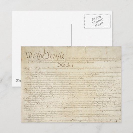 Wij, de mensen briefkaart (Voorkant / Achterkant)