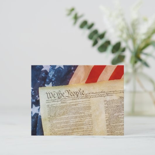 Wij, de mensen briefkaart (Staand voorkant)