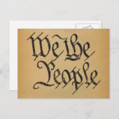 Wij, de mensen briefkaart (Voorkant / Achterkant)