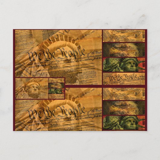 Wij, de mensen briefkaart (Voorkant)